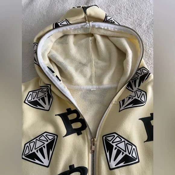 Billionaire Boys Club Diamonds and Dollars Hoodie Size Large - Picture 5 of 8